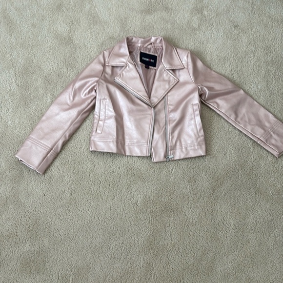 Limited too size kids 10/12 vegan leather jacket - Picture 1 of 3